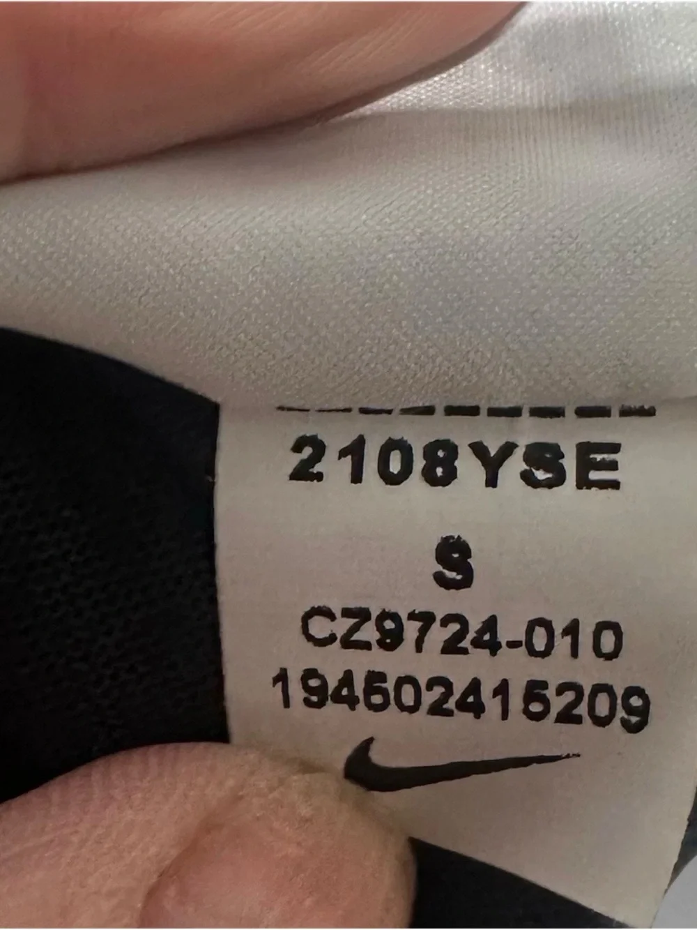 Nike Dri-FIT Swoosh Graphic Training T-Shirt Men’s Small Black
